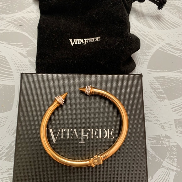 Vita Fede mini Titan crystal Bracelet S - Picture 3 of 4